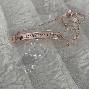 Rose Gold Bracelet with Engraving